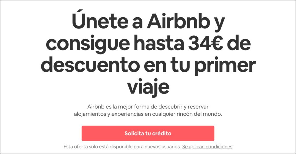 descuento para airbnb