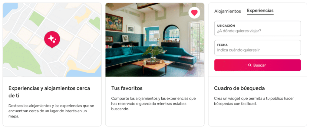 widget airbnb colaborador