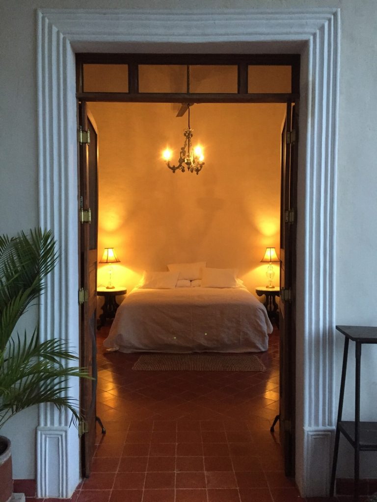 dormitorio de la hacienda airbnb